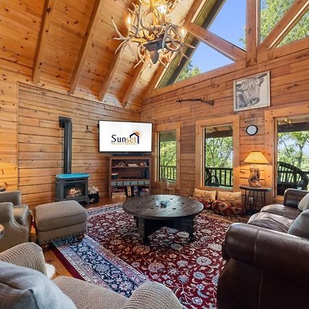 The Lazy K Cabin Cabin แบรนสัน ภายนอก รูปภาพ