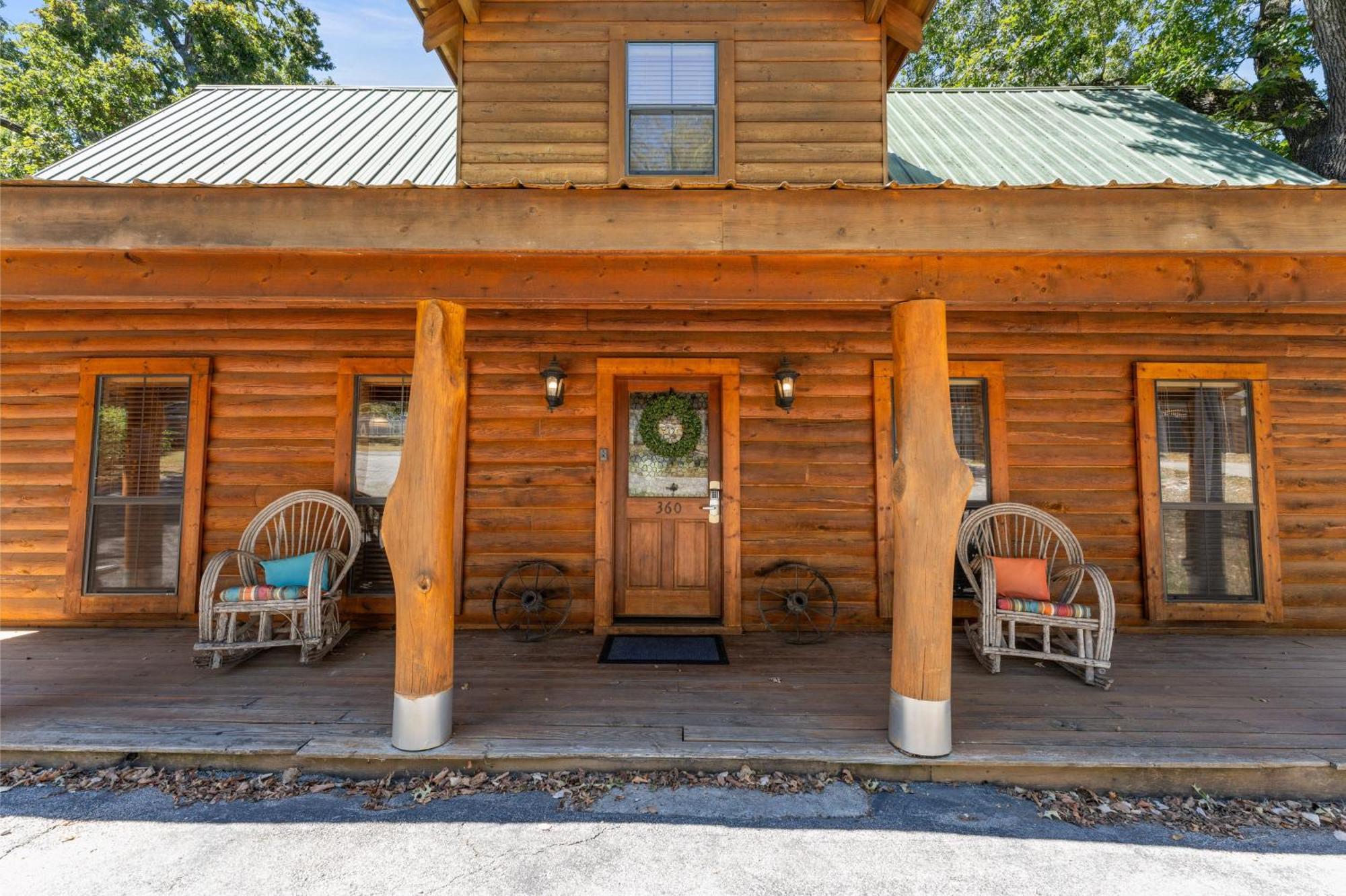 The Lazy K Cabin Cabin แบรนสัน ภายนอก รูปภาพ