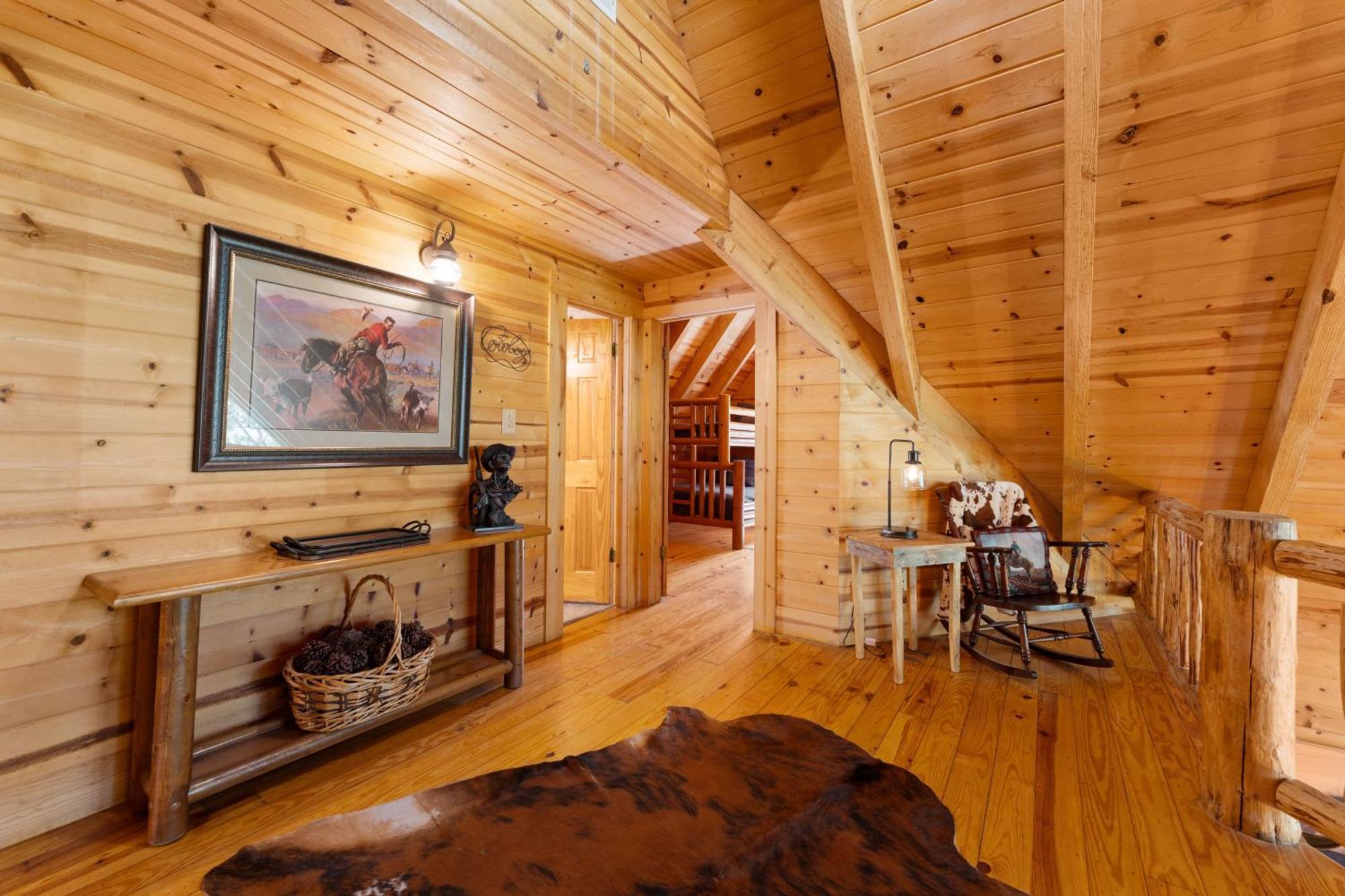 The Lazy K Cabin Cabin แบรนสัน ภายนอก รูปภาพ